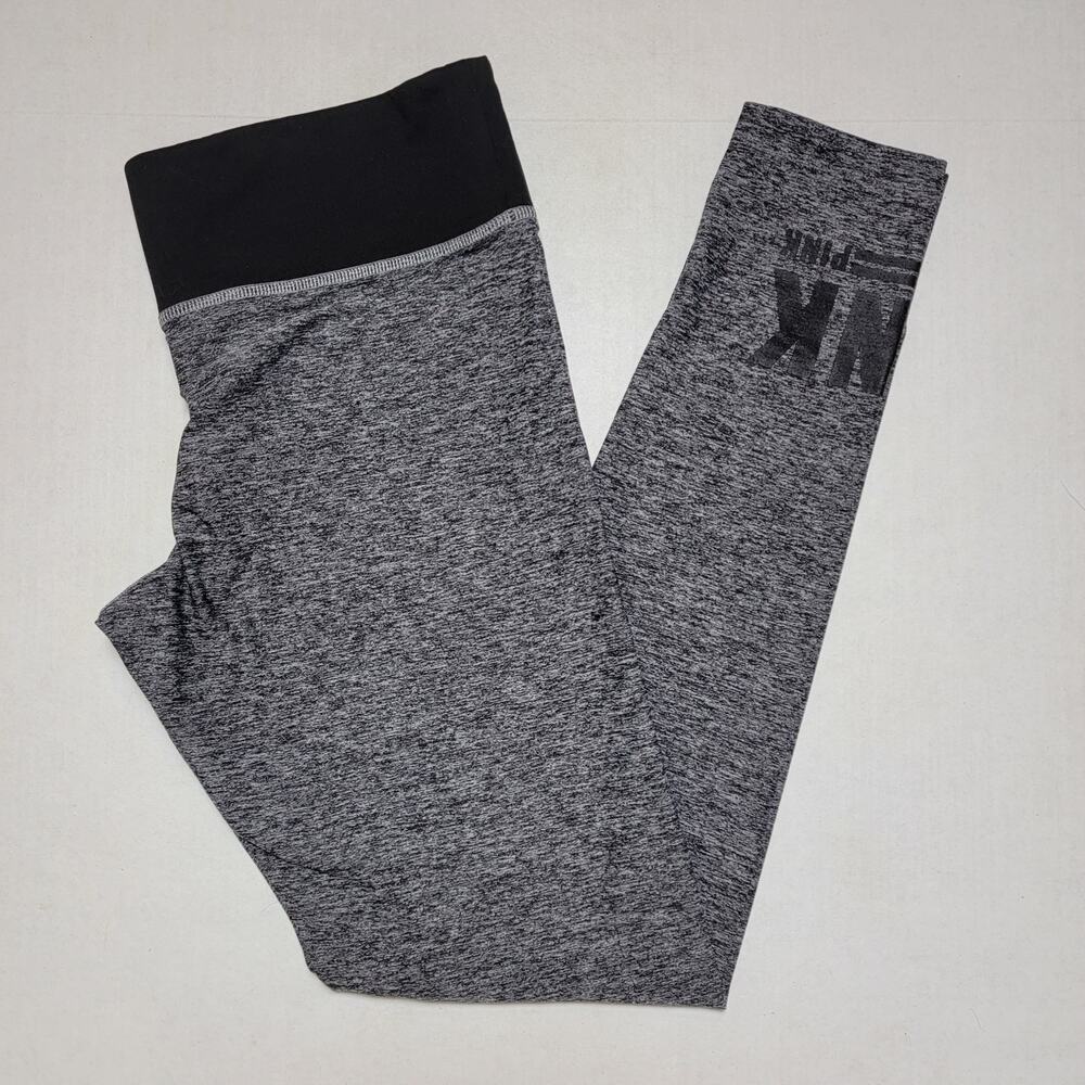 Pink Victoria's Secret Grey Leggings SZ Small